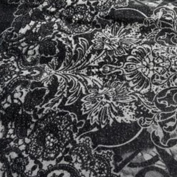 Embellished CATHERINES 4X 5X paisely knit Tunic - Picture 4 of 6